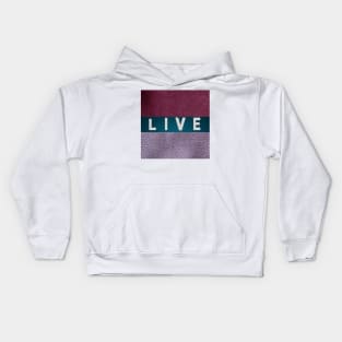 ART leather live Kids Hoodie